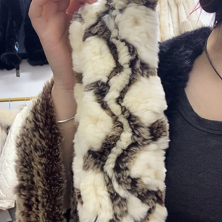 三醋酯纤维围巾6556