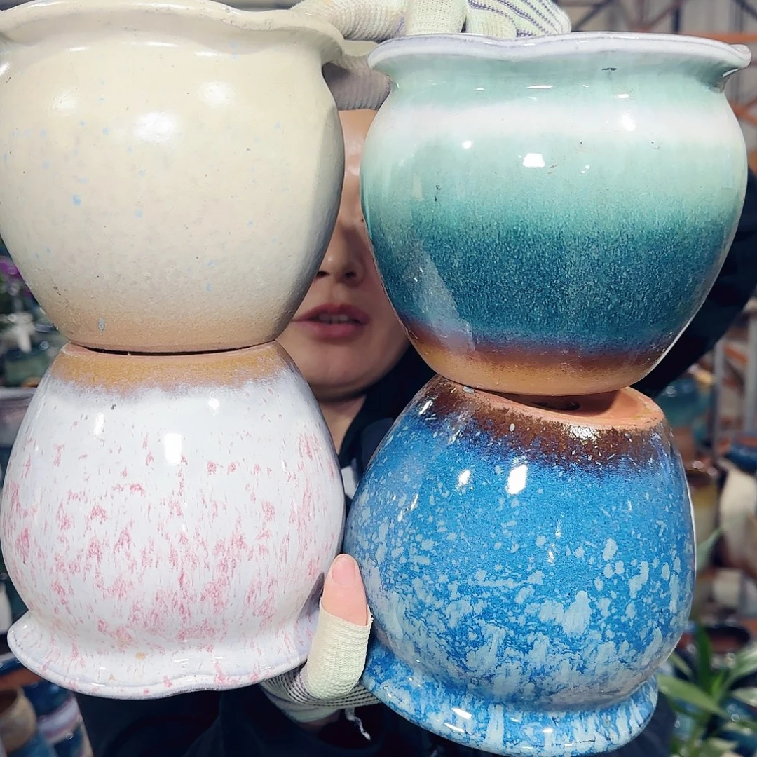 花盆紫砂高14口14