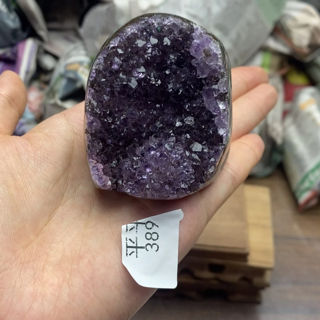紫晶珠宝半成品未镶嵌