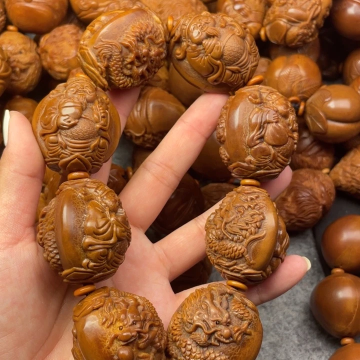 花***爷吊坠橄榄核橄榄核手持