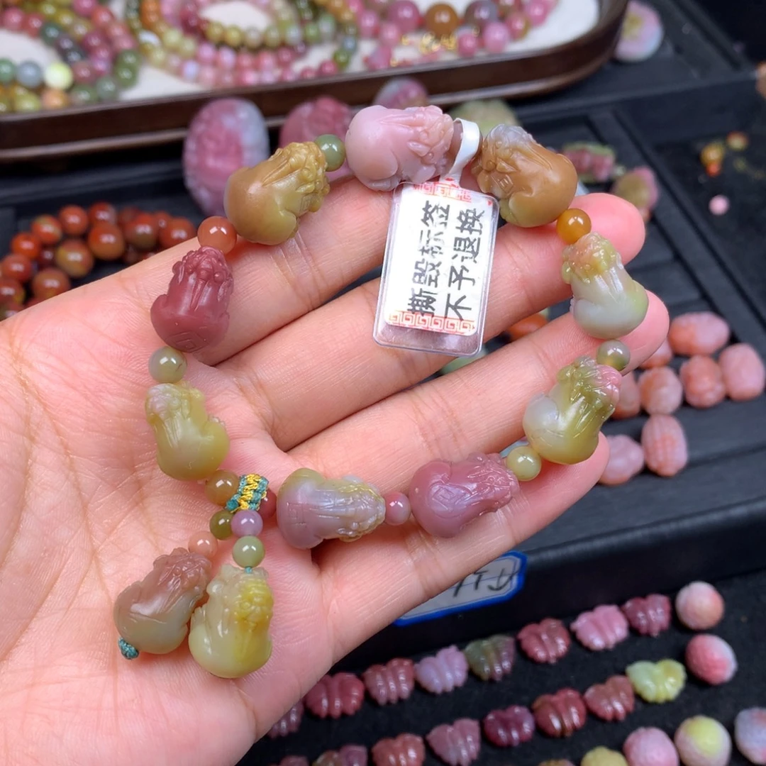 玛瑙/玉髓未镶嵌手链