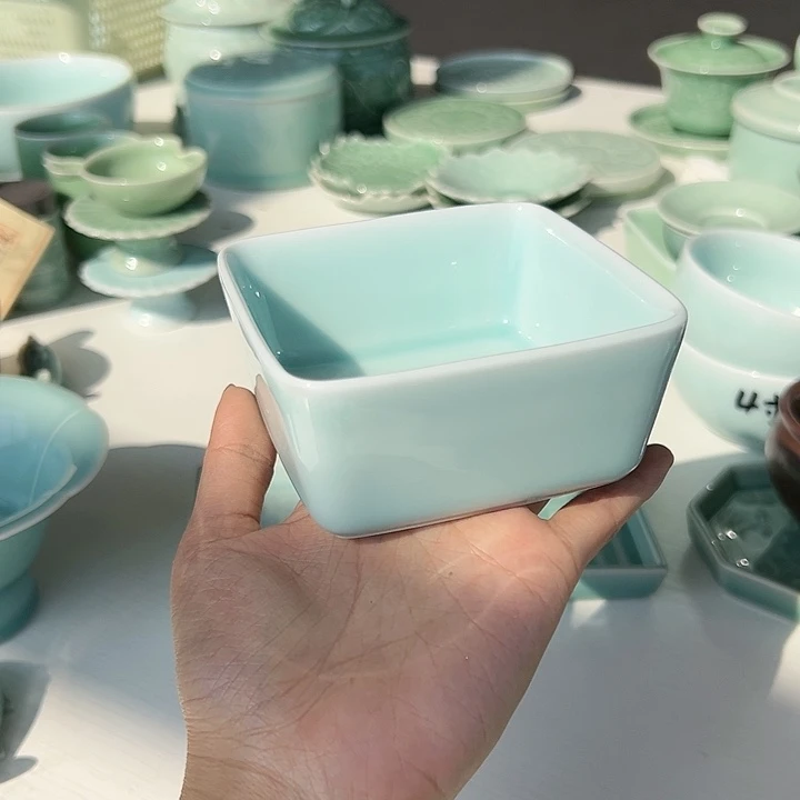 小米茶器龙泉青瓷