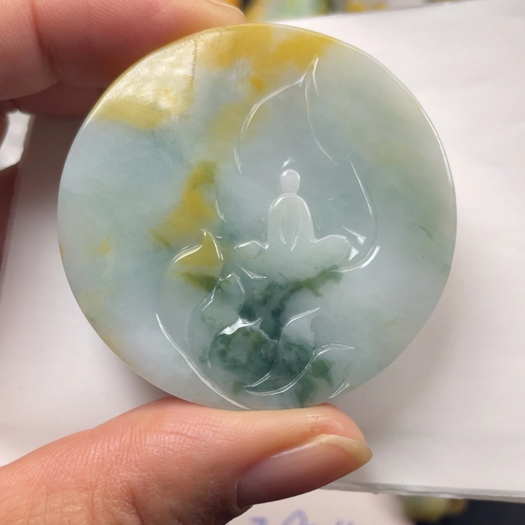 翡翠未镶嵌颈饰翡翠悟道