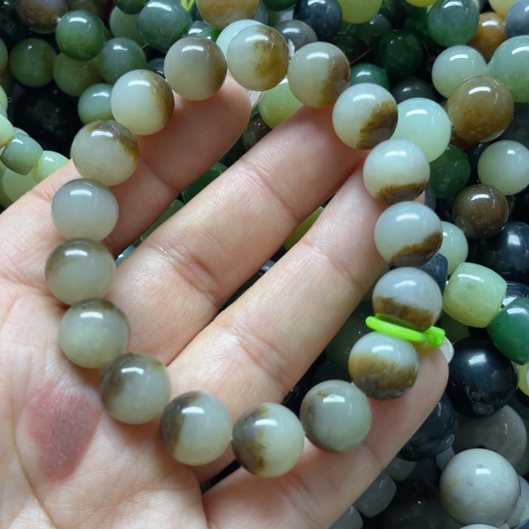 和田玉手链未镶嵌