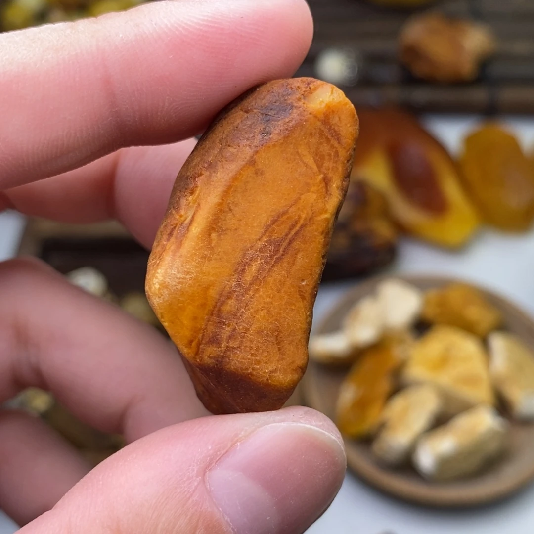 ****兔定制琥珀天然蜜蜡