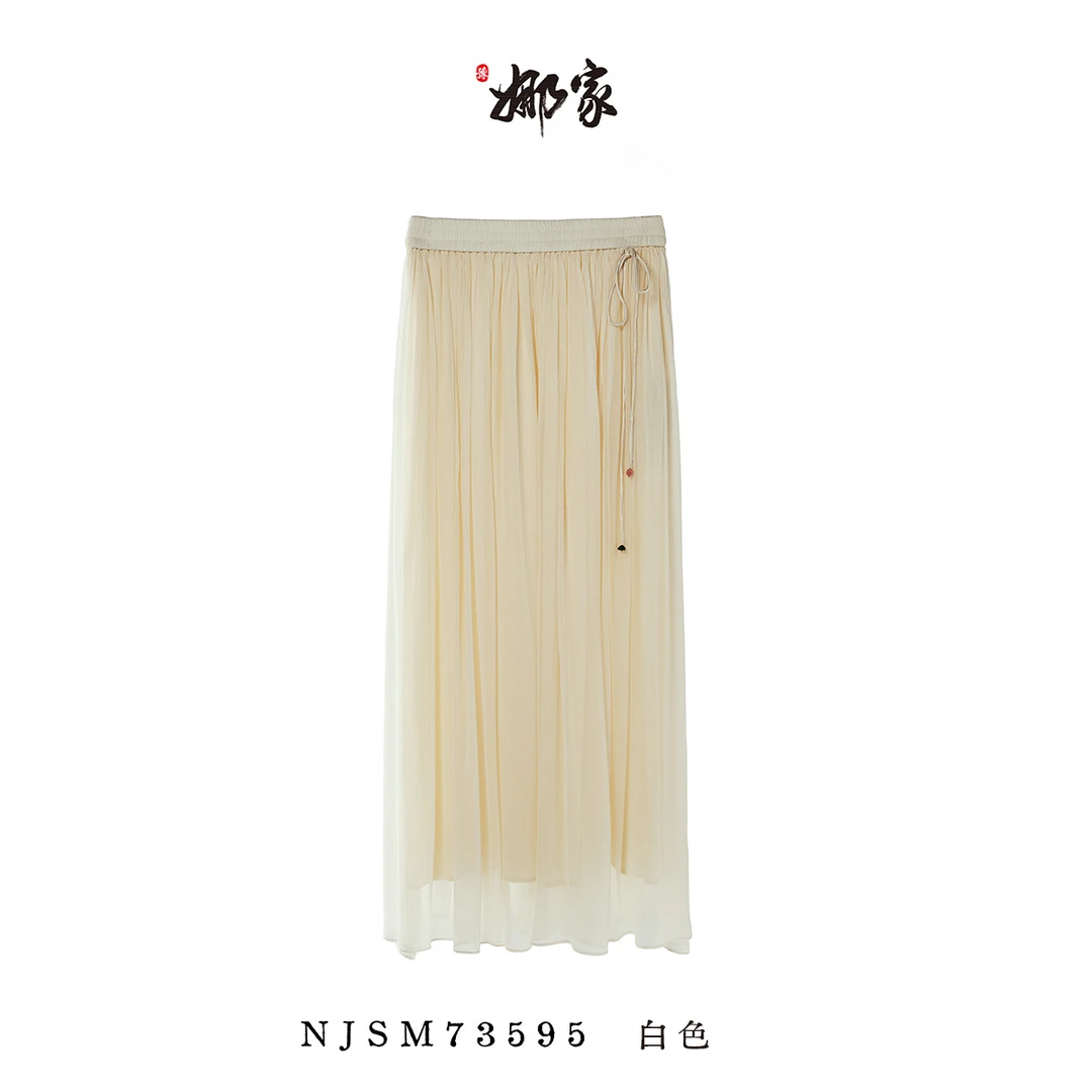 娜家国风纱纱裙NJSM（73595）气质百搭休闲时尚