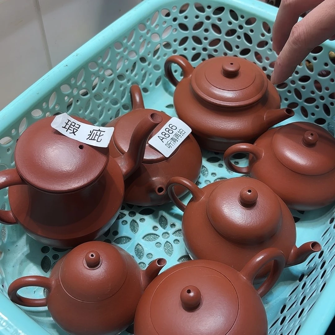 紫砂茶壶微瑕尾货听清再拍