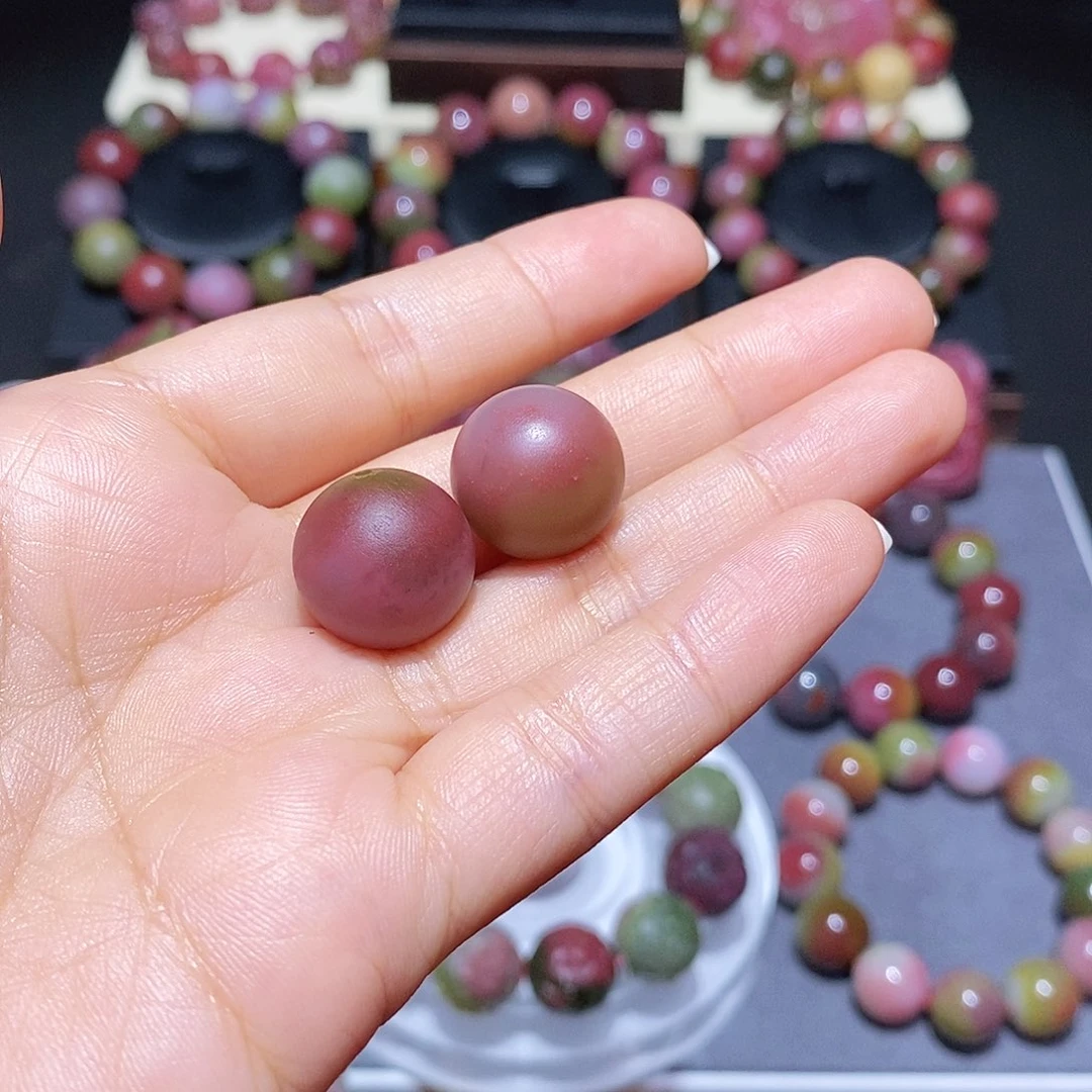 小***5玛瑙/玉髓未镶嵌盐源玛瑙高品磨砂单珠