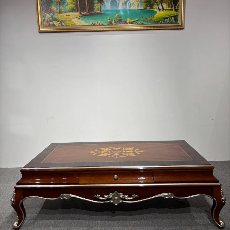 LG-S08-2大长茶几 1560*920*470美式简约客厅轻奢