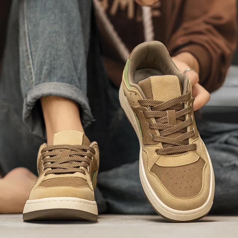 lousie segla/路易圣戈希男鞋2025新款潮流复古百搭休闲鞋男