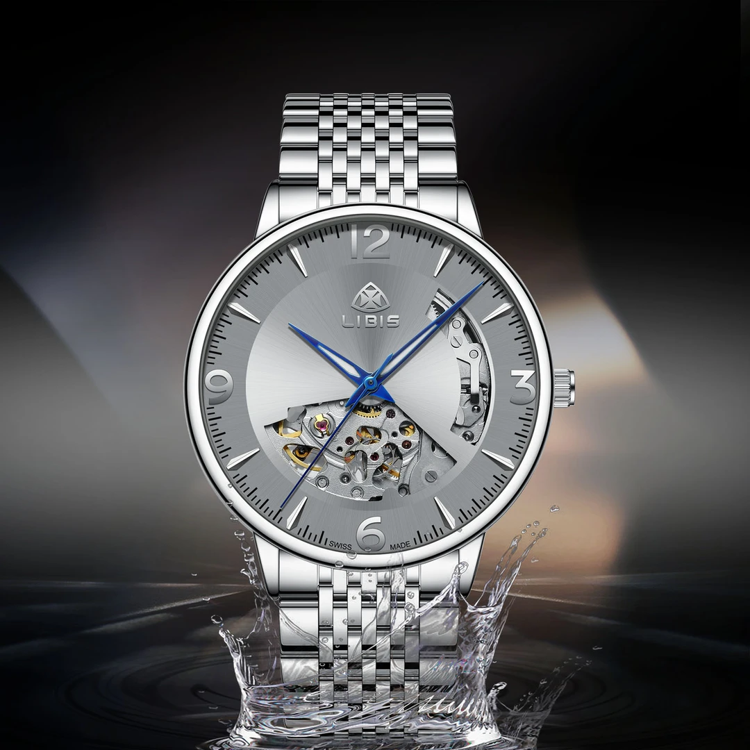 【原装正品/林总专属】新版3代蝶飞高档机械表男士手表防水男款名表