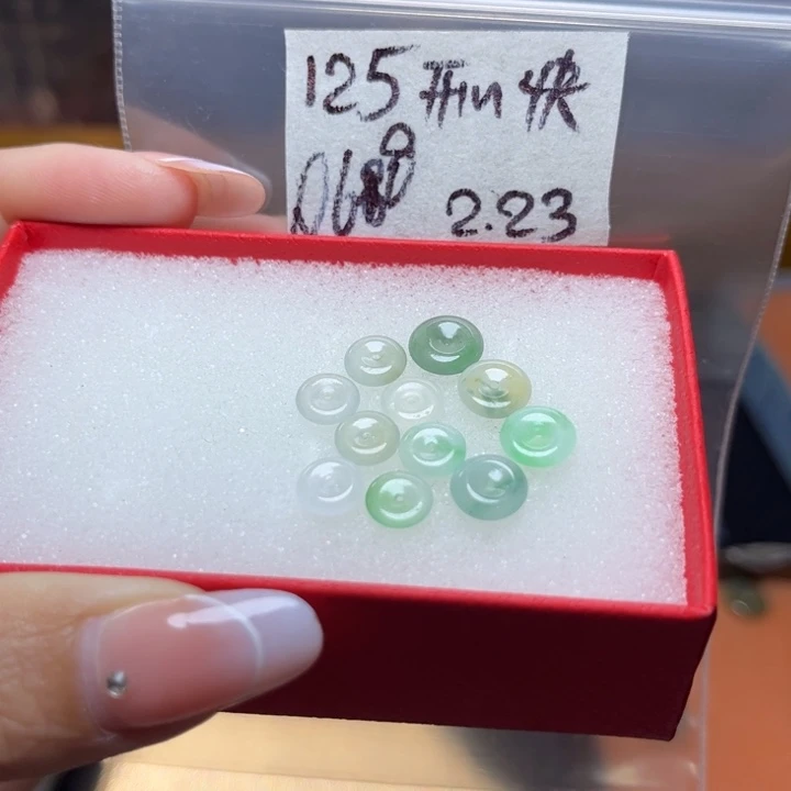 定制翡翠未镶嵌开**乐不