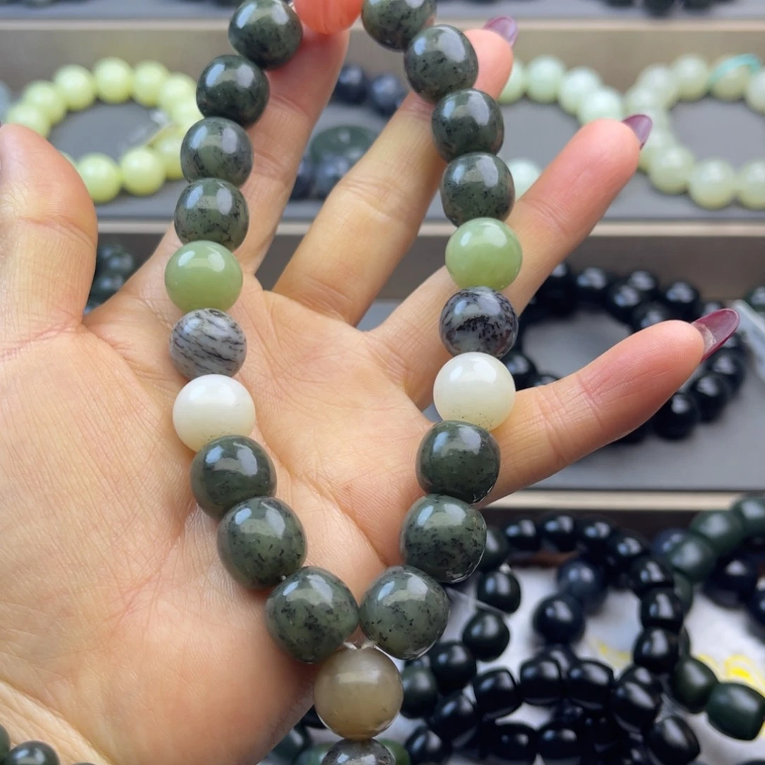 和田玉手链未镶嵌