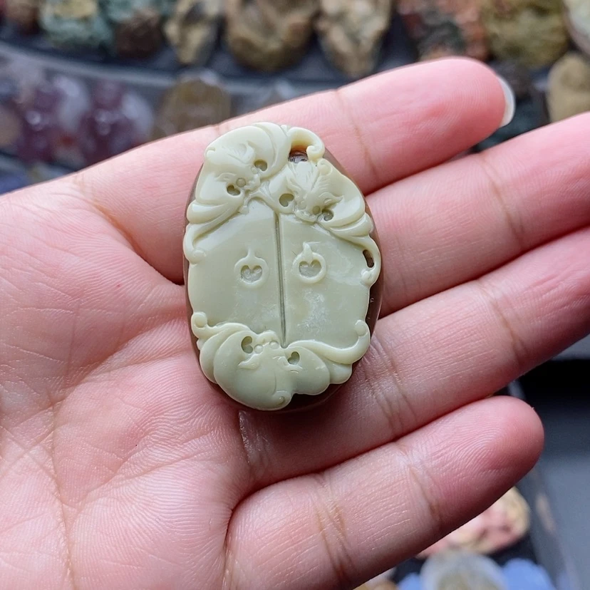 【闪购商品】未镶嵌定制石英质玉吊坠