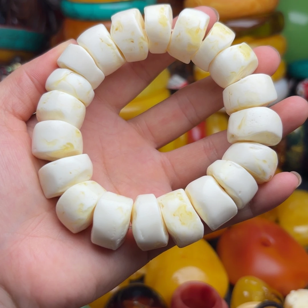 未镶嵌琥珀手串蜜蜡