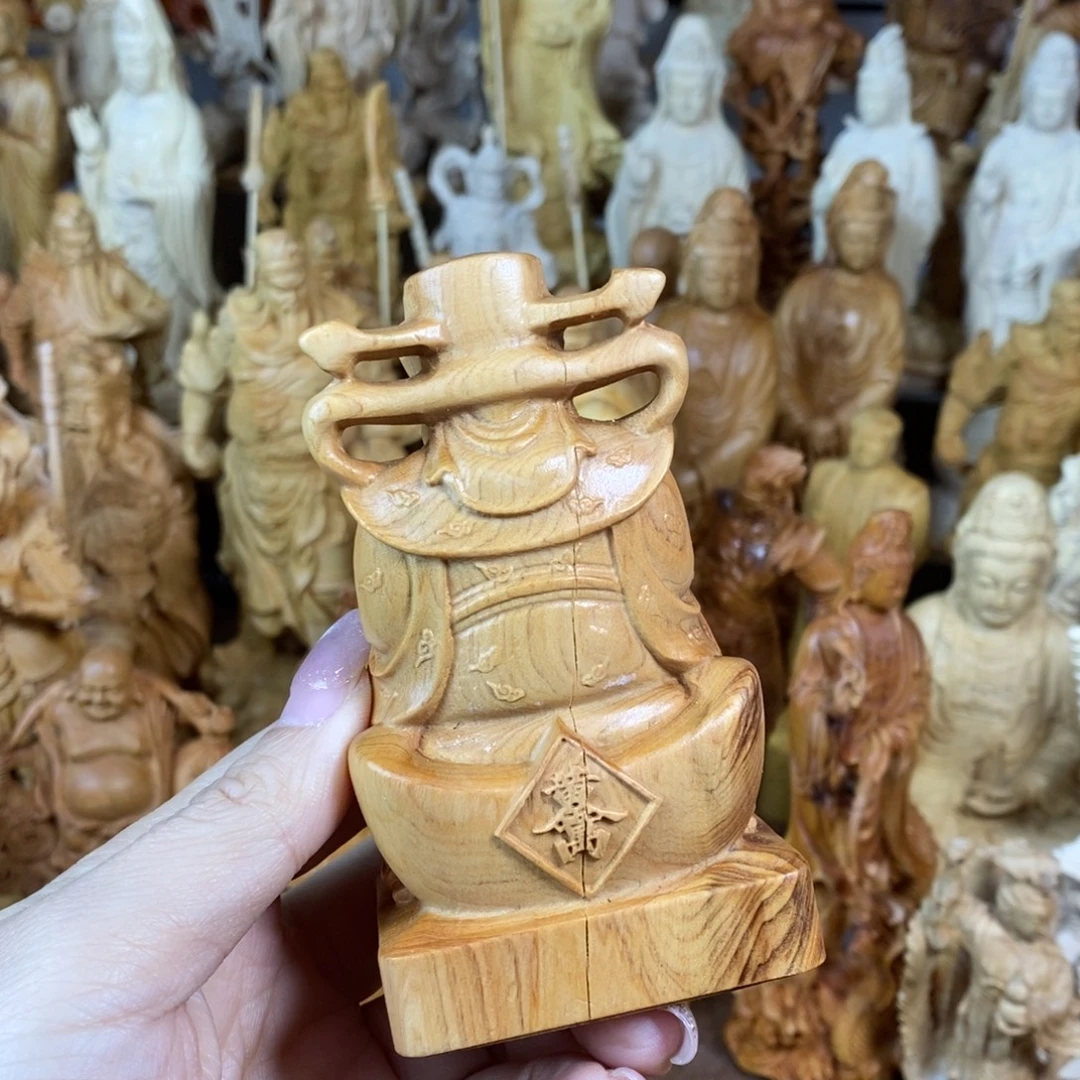 木微瑕10个尊文财神裂