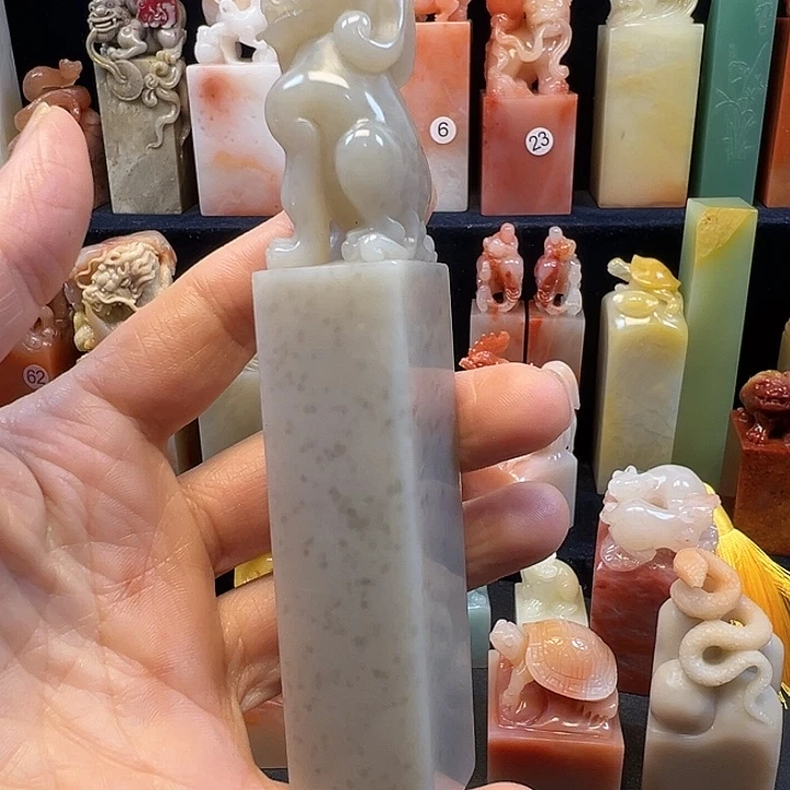 寿山石印石寿山石手工雕刻