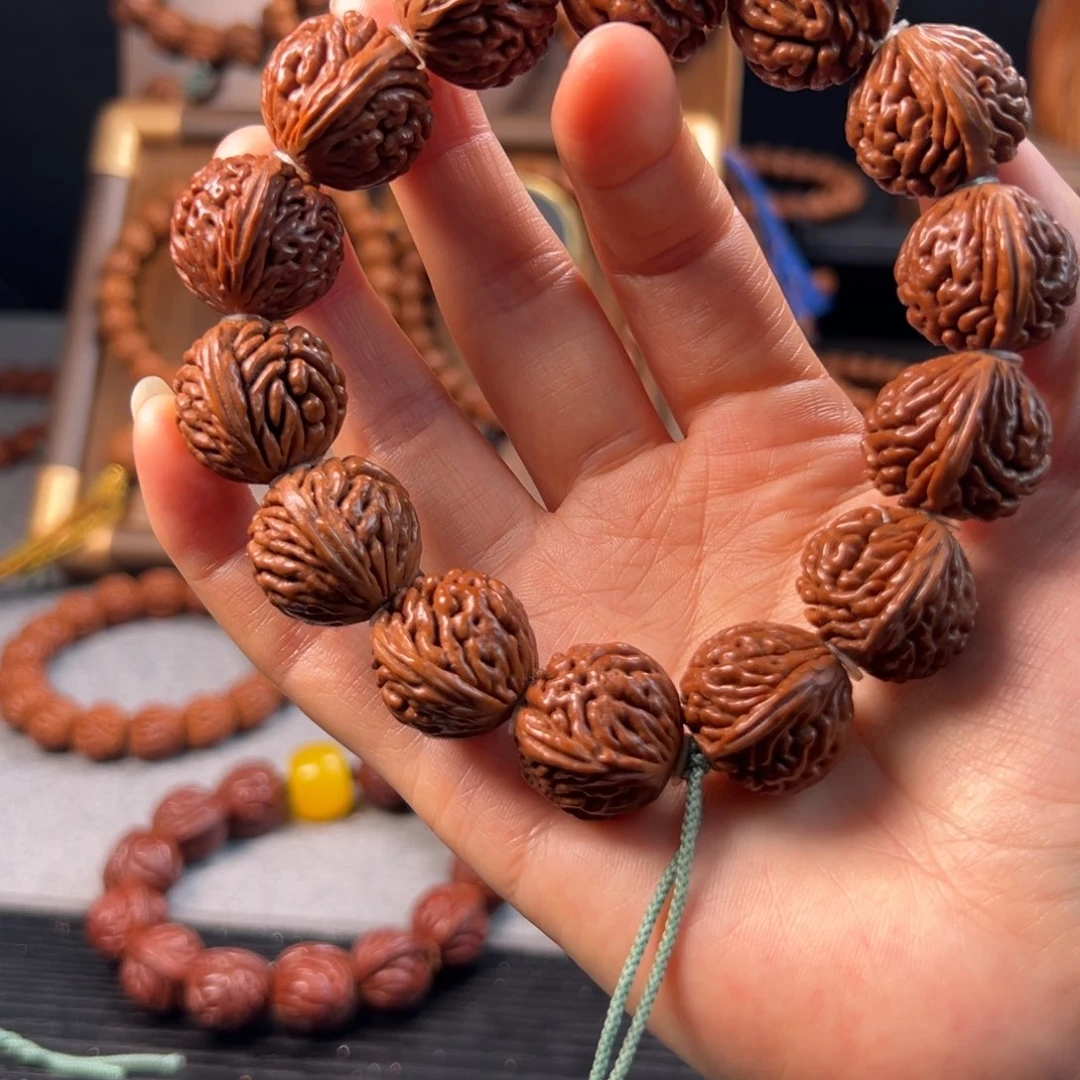 桃核吊坠21刺龙元宝