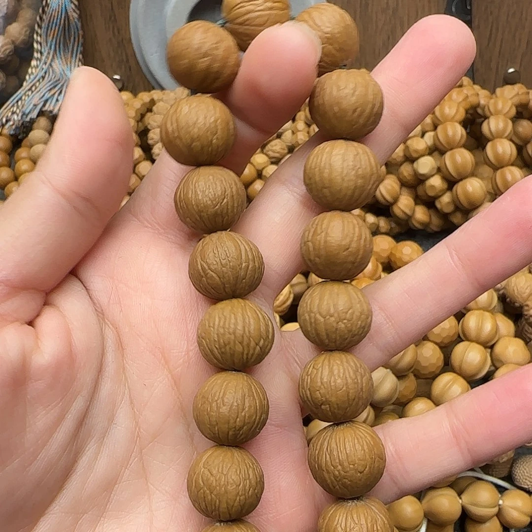 手串猴头核桃微瑕风羽
