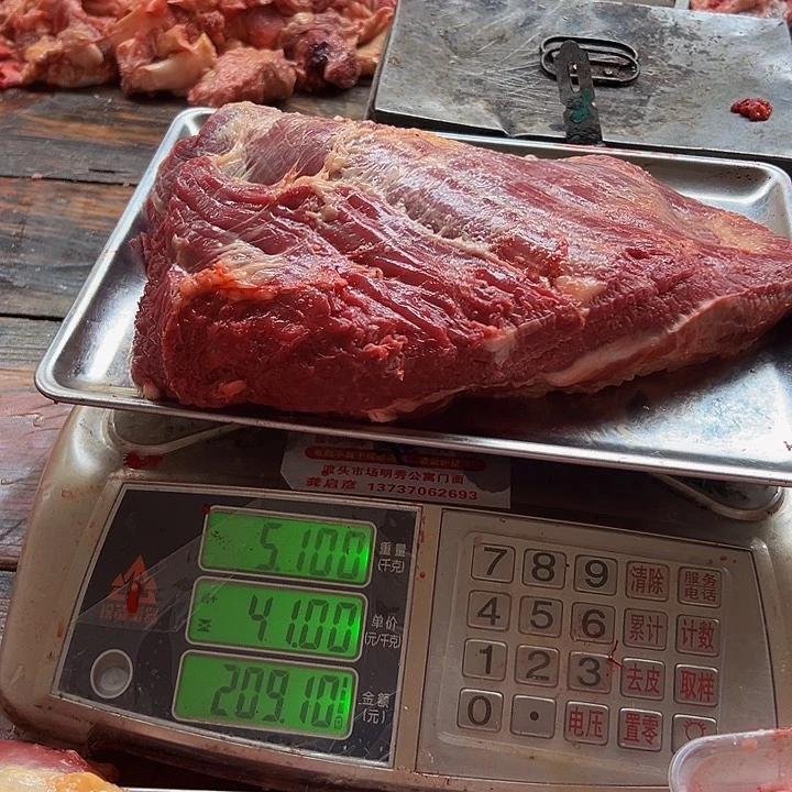 广西土耕马马肉中国大陆