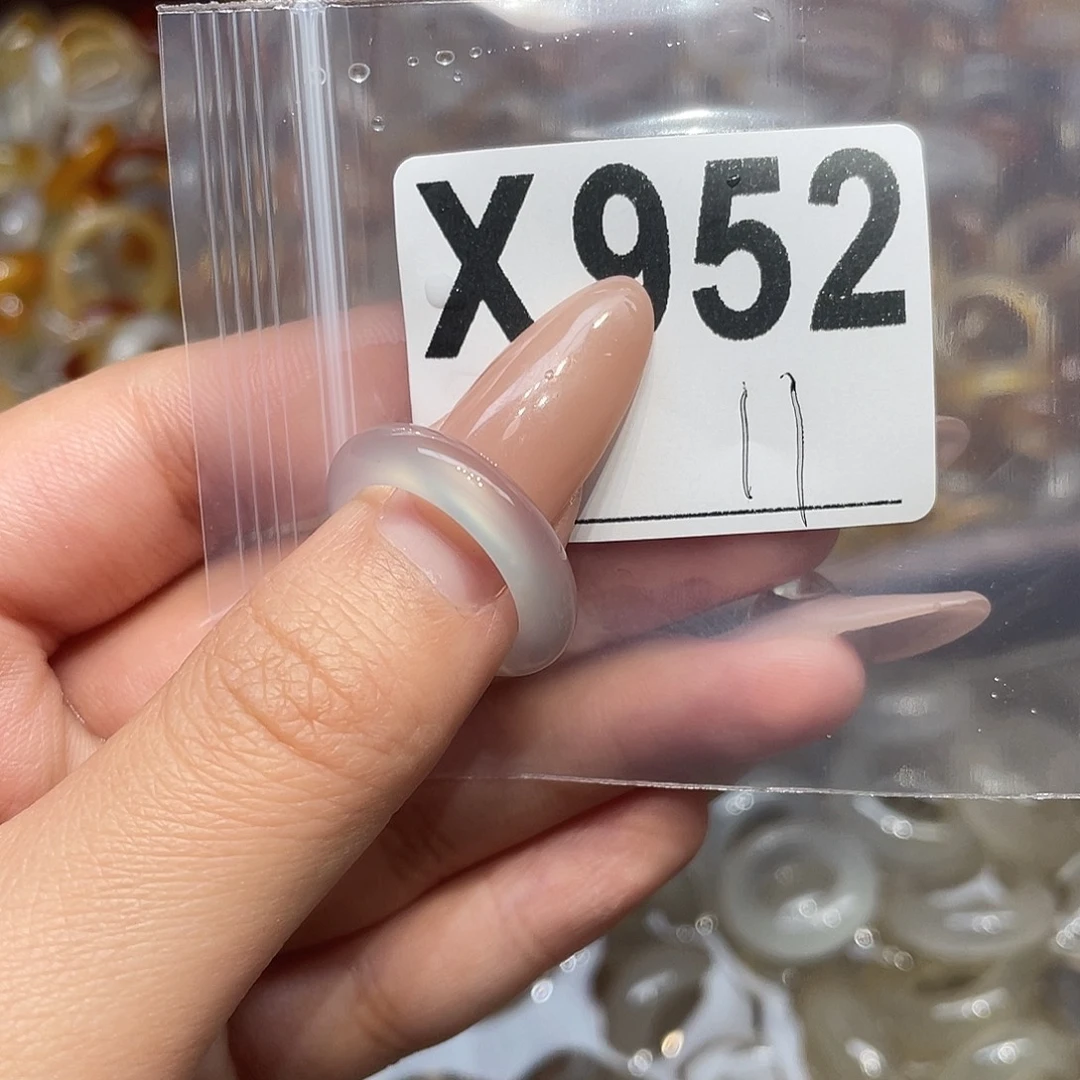 玛瑙/玉髓未镶嵌戒指952