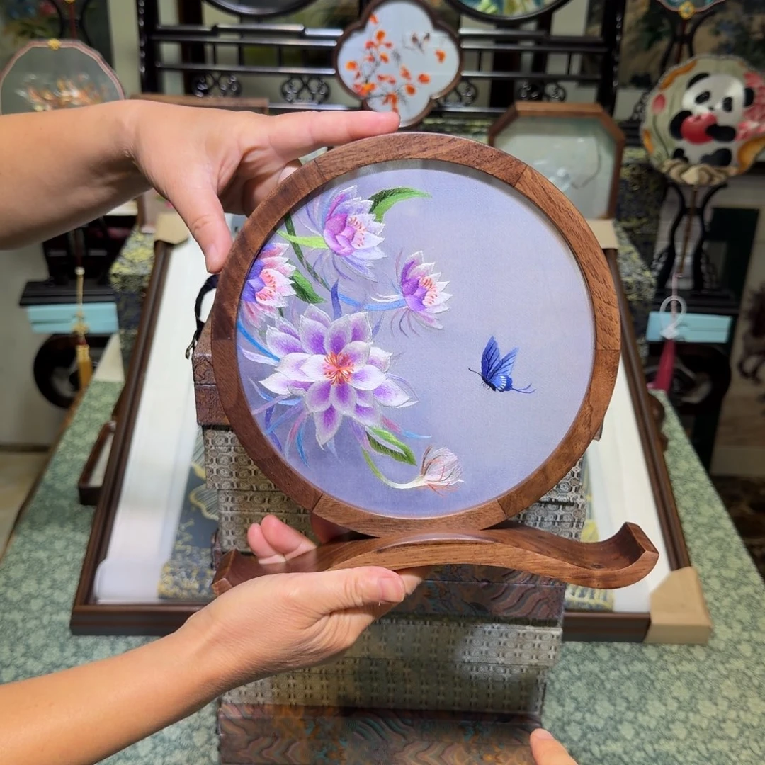 刺绣手工苏绣工艺制作异色精品