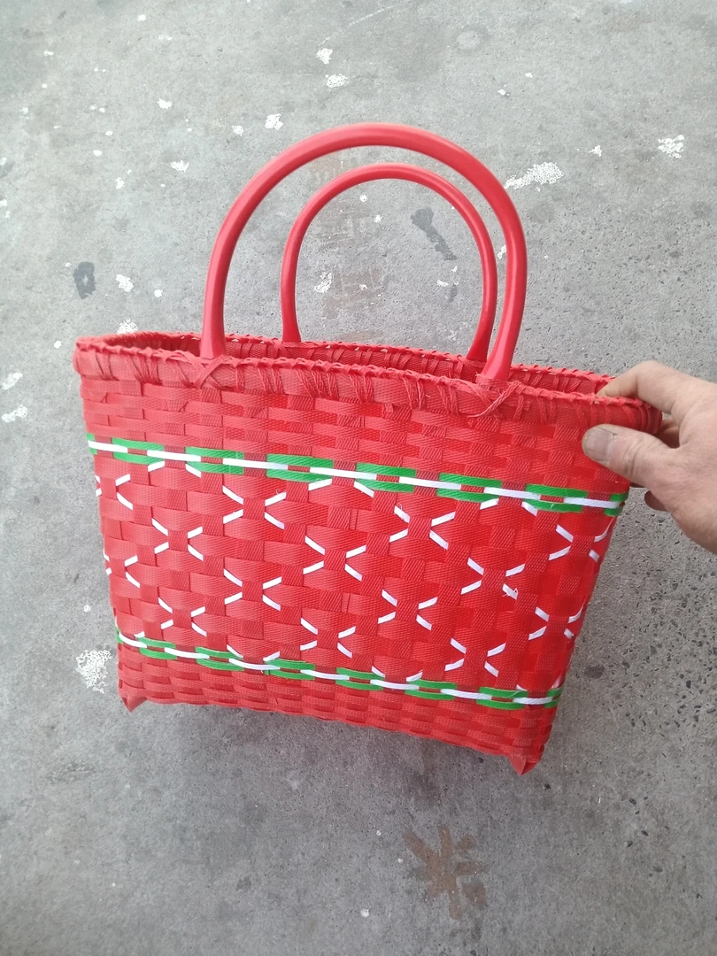 手工编织篮子手提篮水果篮收纳篮手提购物篮洗菜篮子沥水篮编篮子