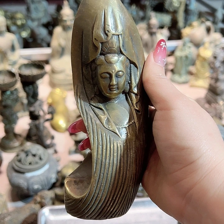 茶*酚黄铜摆件工艺品，