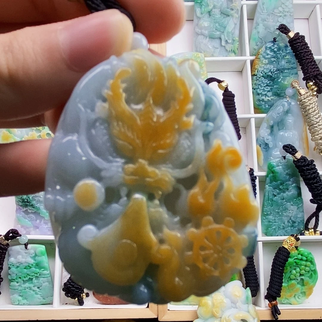 颈饰未镶嵌翡翠翡翠