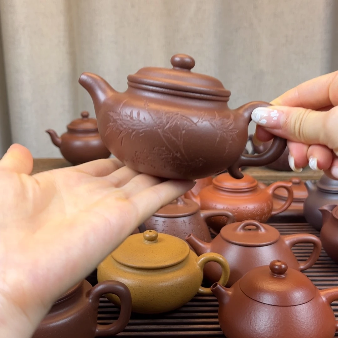 紫砂茶壶特价福利200cc仿古