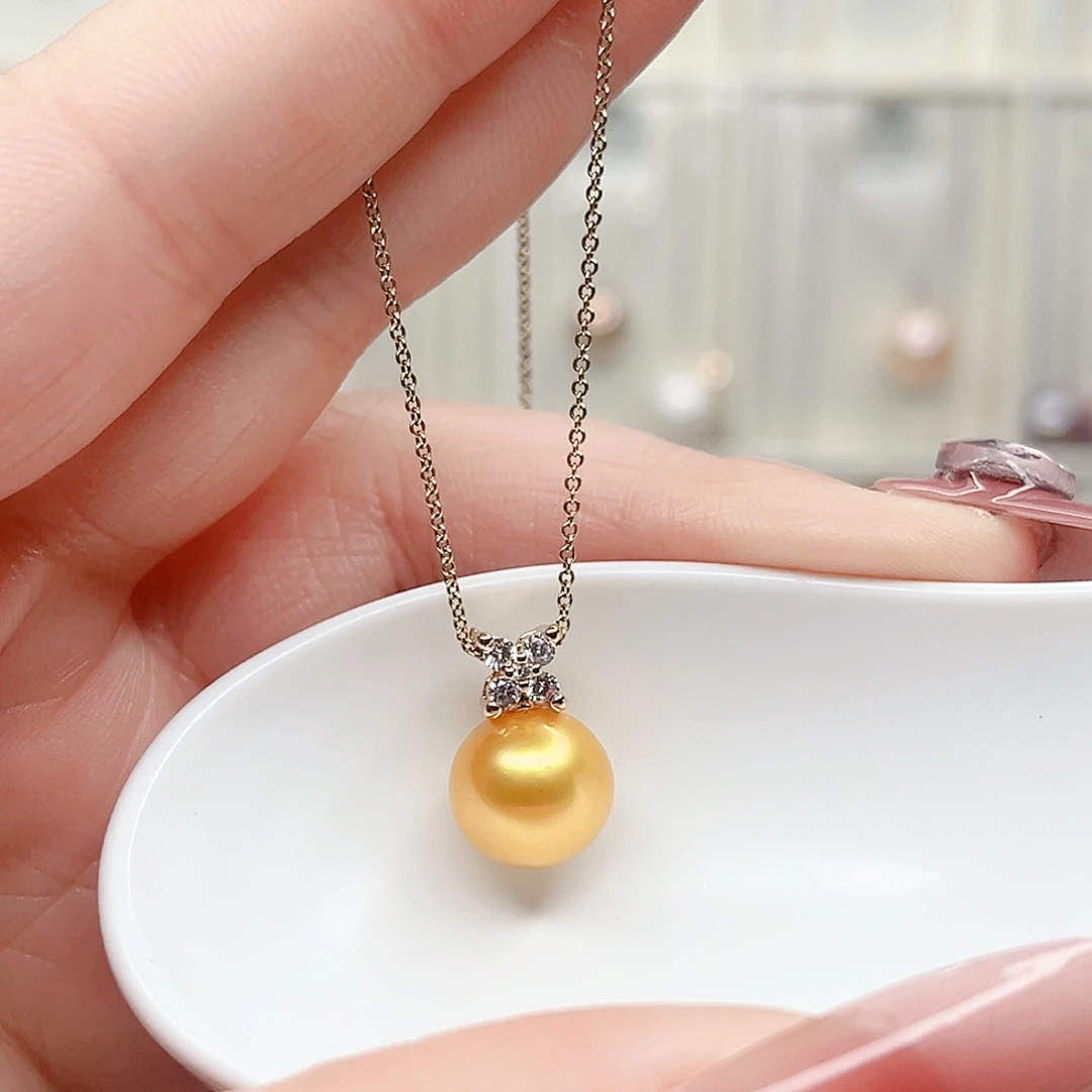 合金吊坠(赠链)淡水珍珠