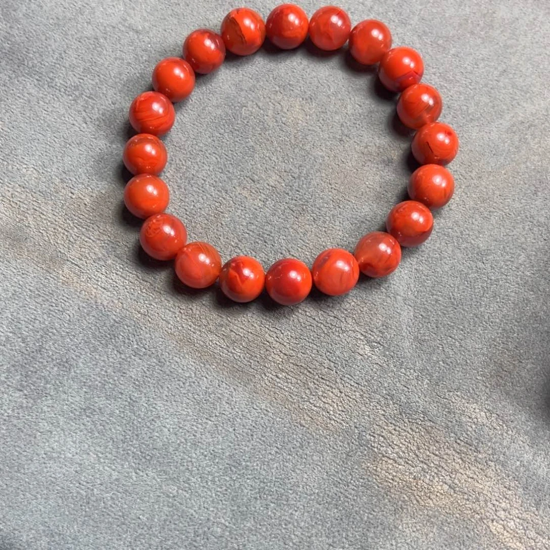 南红玛瑙未镶嵌颈饰