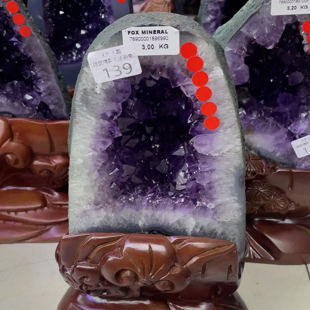 紫晶大型摆件（非配饰）未镶嵌思139