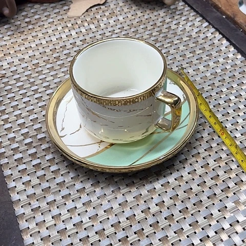 微瑕，不能明火，咖啡黑点2套配勺