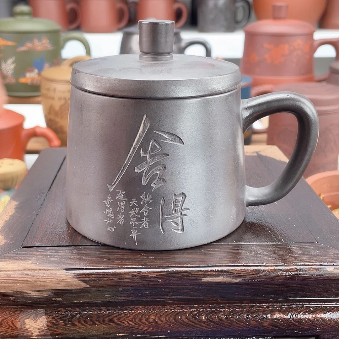 紫砂茶杯高档紫砂茶具套装