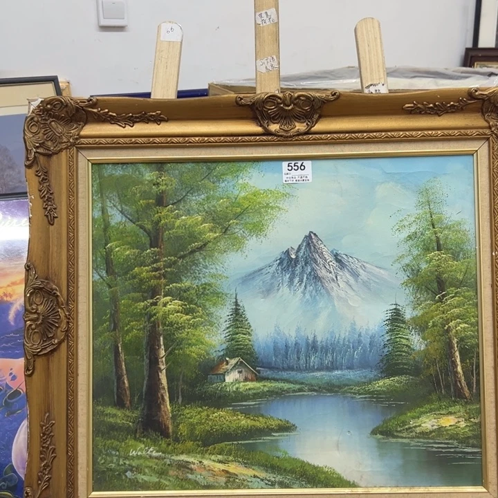王***一版画中古商品5564哈哈哈