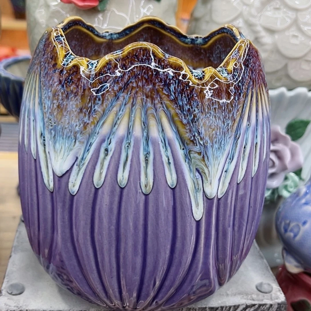 【闪购商品】陶瓷花盆