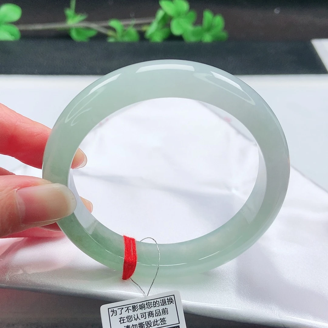 未镶嵌手镯翡翠58圈