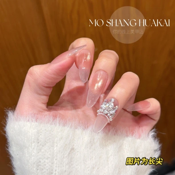 【加冕礼】气质百搭锆石皇冠显白重工06122002纯手工穿戴甲