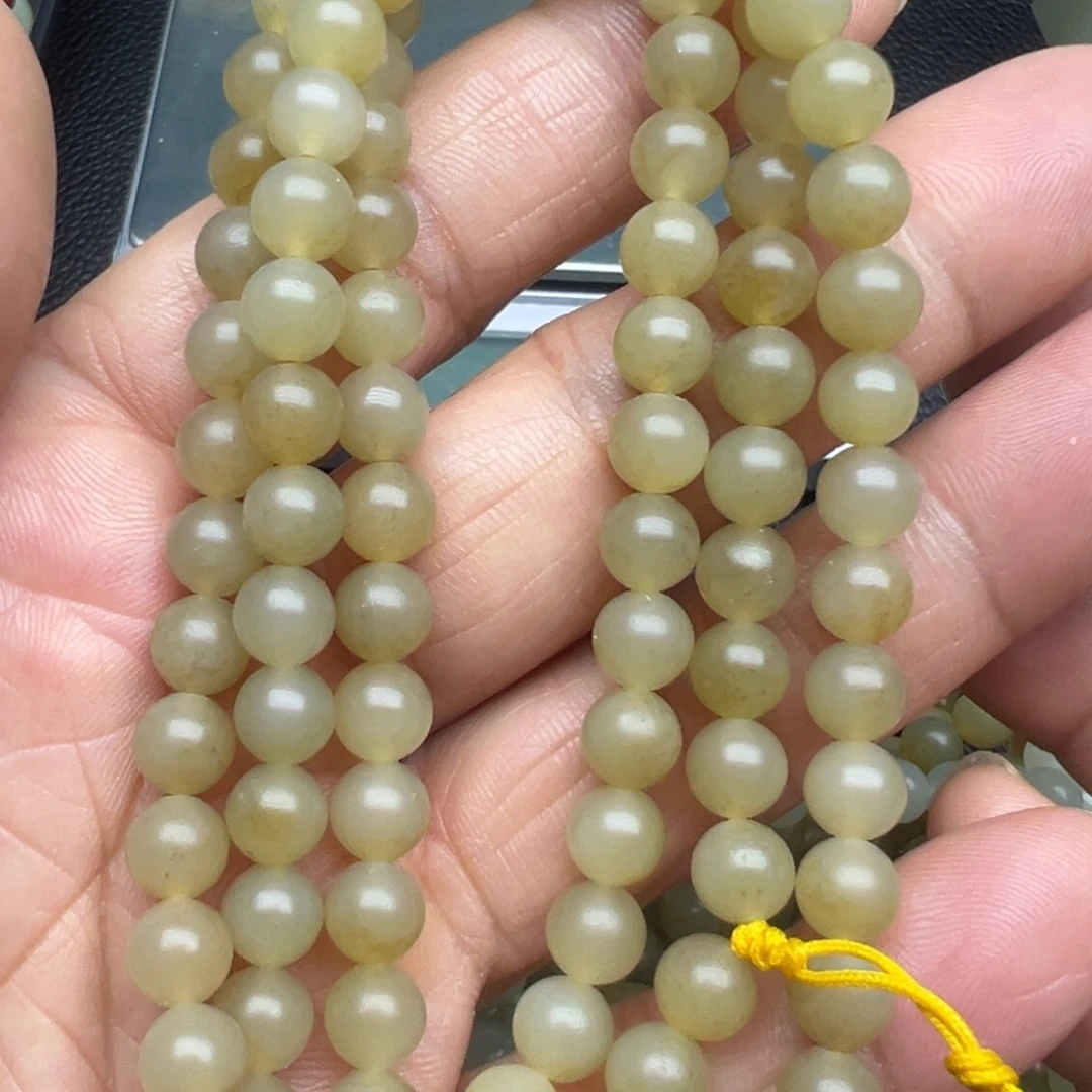 和田玉（糖玉）未镶嵌项链