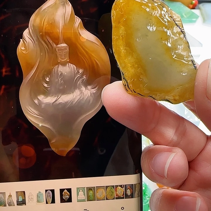 定制翡翠未镶嵌翡翠定制