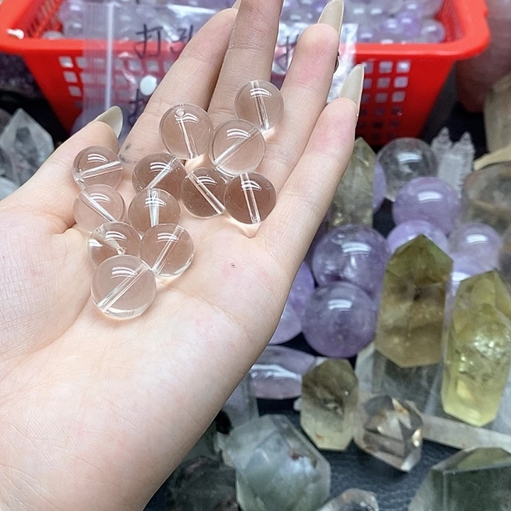 水晶珠宝半成品未镶嵌54水晶石