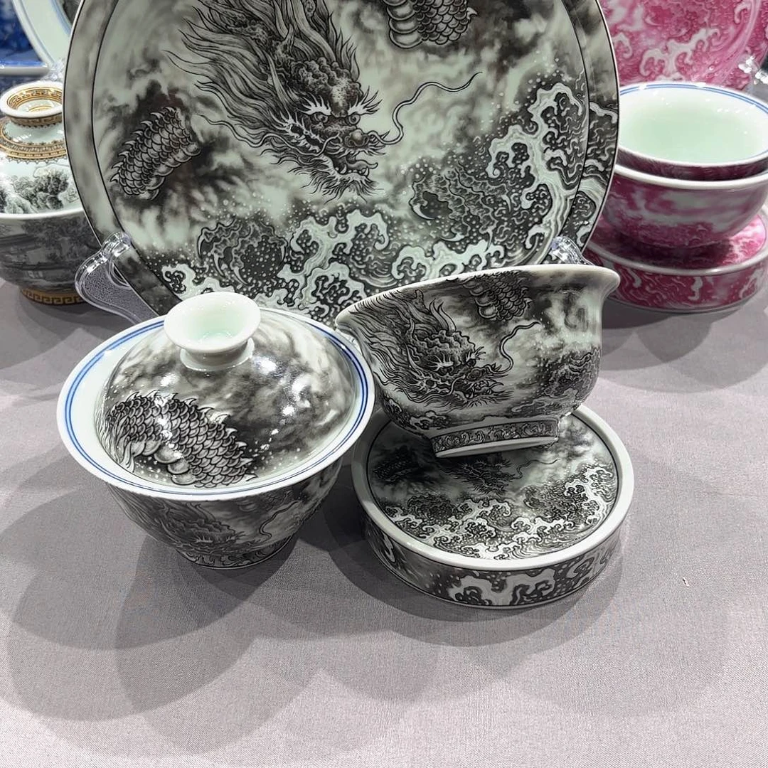 瓷片景德镇瓷器精品展示