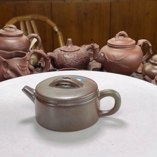 茶壶紫砂紫砂花茶