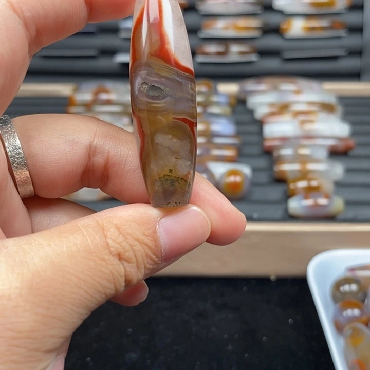 玛瑙/玉髓未镶嵌颈饰