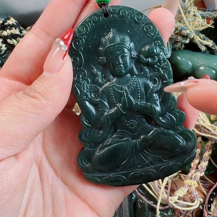 和田玉挂件未镶嵌