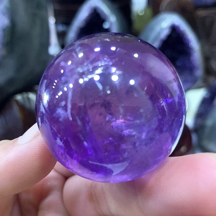 大型摆件（非配饰）水晶未镶嵌12紫水晶
