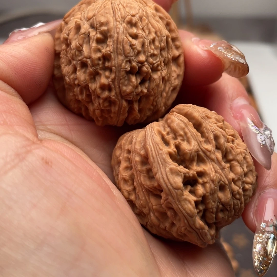 桃核把件㴨*绣球全品36