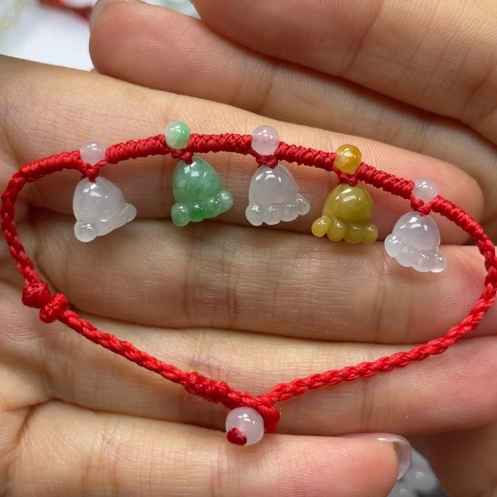 翡翠未镶嵌手绳799090009990