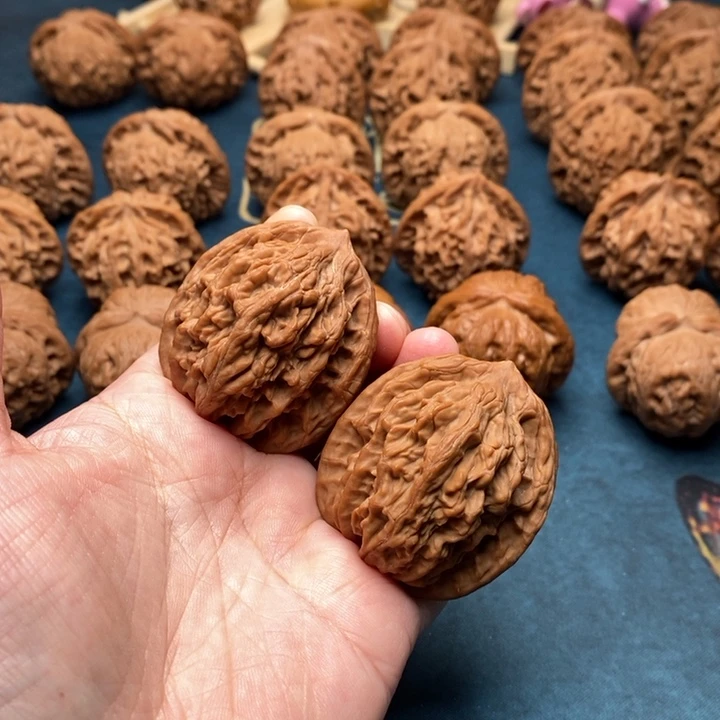 把件文玩核桃麦虎40